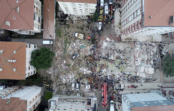 Kartal da çöken binada 3 kişi öldü, 12 kişi yaralı kurtarıldı!