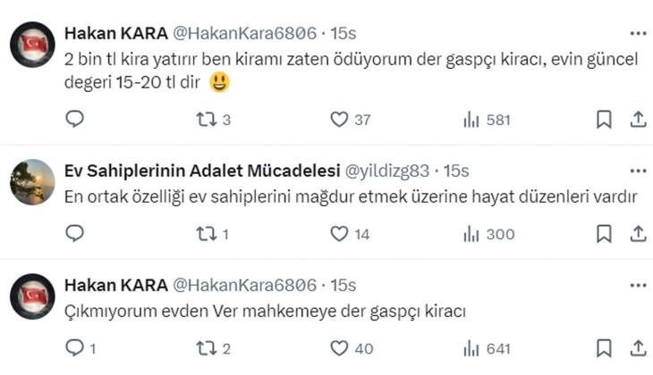 Sosyal medyada Gaspçı kiracı krizi: Ev sahipleri gaspçı kiracıların ortak özelliklerini yazdı! 