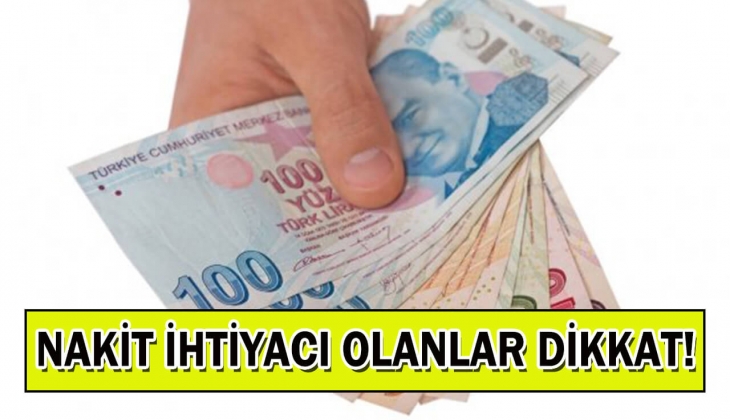 50 bin TL ile 100 bin TL arasında nakit verilecek! Hemen şimdi alabilirsiniz! İşte aylık ödenecek tutar!