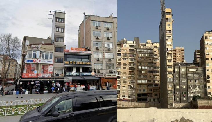 İstanbul Eyüp'teki bina Mısır'ı aratmıyor! Görenler photoshop zannetti!