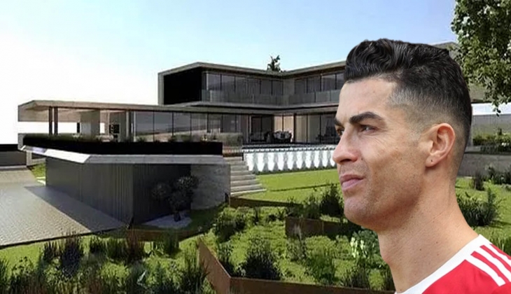 Ronaldo'nun Portekiz'deki 22 milyon euroluk malikanesi görenleri hayrete düşürdü! Portekiz'in en pahalı evi olacak