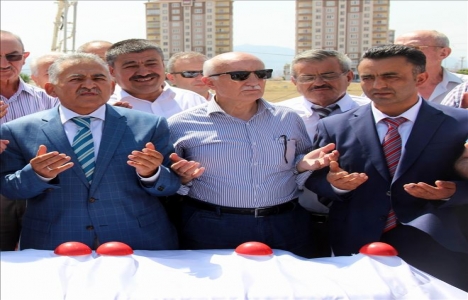 Tavlusun Pazar Yeri Ve Sosyal Tesisleri temel atma töreni