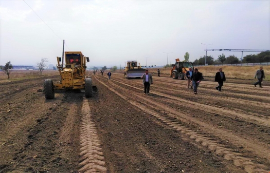 Merzifon OSB'de imar yolları açılıyor!
