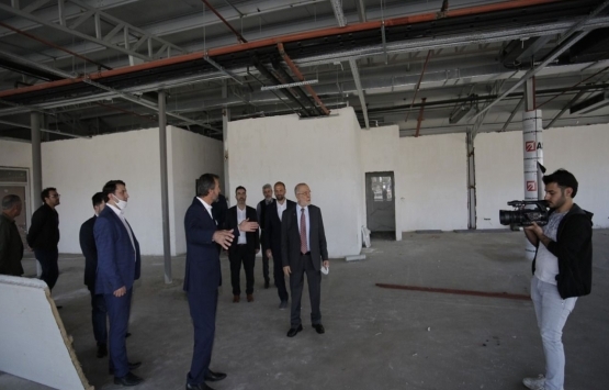 Saadet Partisi'nin İskitler’deki binasının inşaatı tamamlanıyor!