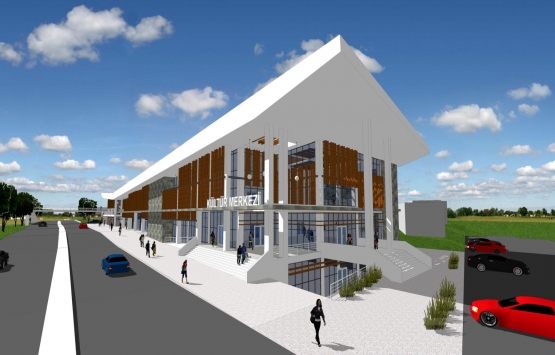 Tekirdağ Kültür Merkezi'nin yüzde 90'ı tamamlandı!
