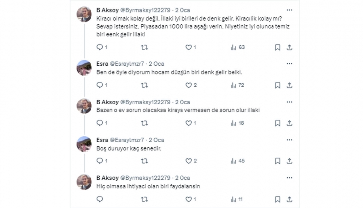 Ev sahibinden boş duran dairesi için şok açıklama: Kiracı ne hale getirir, güvenemem!