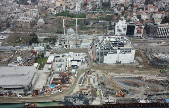 Galataport un son hali böyle görüntülendi!