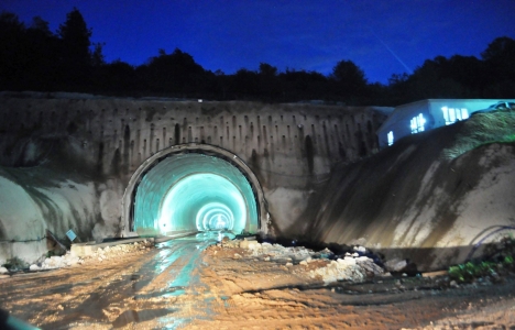 Bartın-Kurucaşile Karayolu'nda 3. tünel inşaatı başladı!