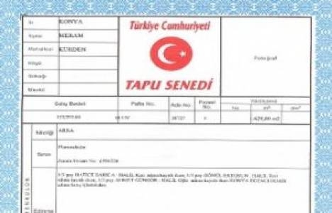 arazi tapu masrafları