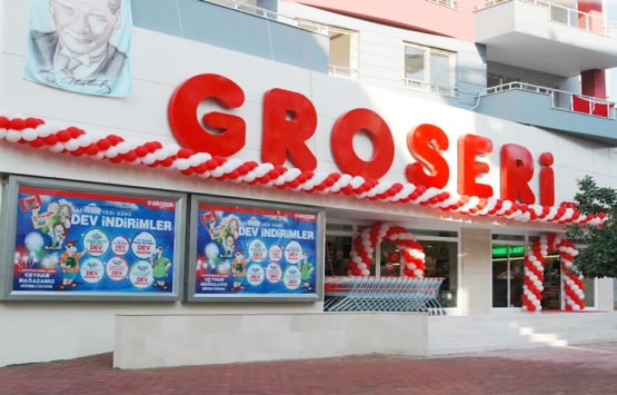 Groseri 26 mağazaya ulaşacak!