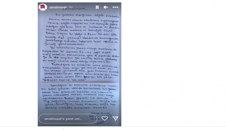 Depremde yaptığı binalar yıkılan müteahhitten pişkin savunma