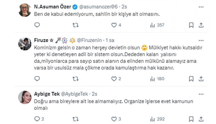 İstanbul Boğazı ndaki tüm yalılar kamulaştırılmalı ve halka açılmalı!