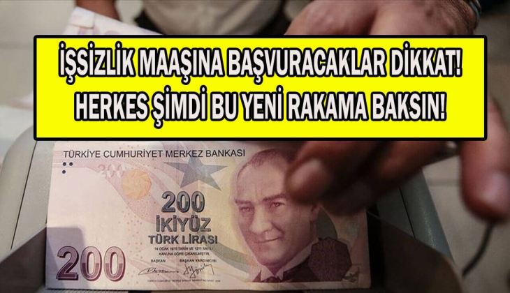 İşsizlik maaşına başvuracaklar dikkat! Tam bu kadar oldu! Hemen işsizlik ödeneğine bakın! 