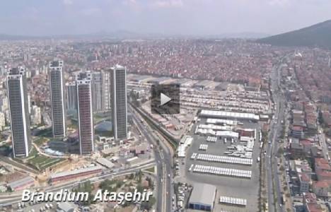 Ataşehir'de yer alan 20 proje havadan görüntülendi!