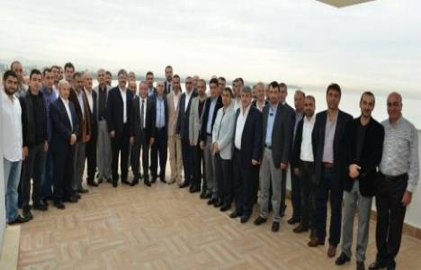 Muhittin Böcek, müteahhitler ve işadamları ile buluştu!