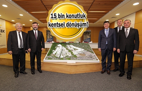 Sur Yapı Türkiye'nin en büyük kentsel dönüşüm projesini üstlendi!