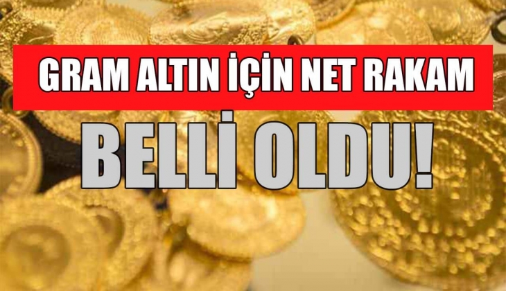 Selçuk Geçer'den bomba gibi gram altın açıklaması! Gram altın için net rakam belli oldu! Çok yakın...