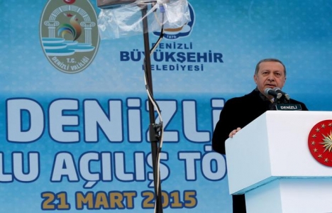Cumhurbaşkanı Erdoğan Denizli'de 41 yatırımın toplu açılışını yaptı!
