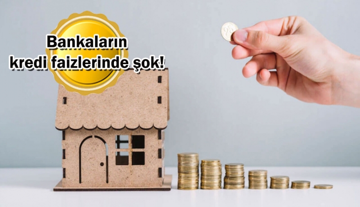 Konut kredisi faizleri 40 ayın zirvesini gördü! 3.15 puan yükseldi!