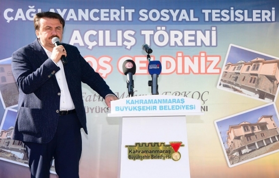 Kahramanmaraş Çağlayancerit Millet Konağı açıldı!