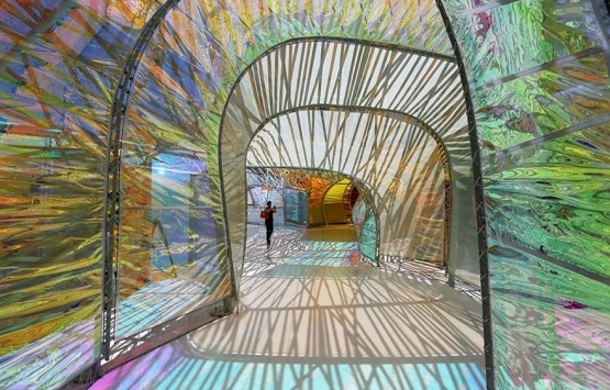 Los Angeles'taki Serpentine Pavyonu ziyarete açıldı!