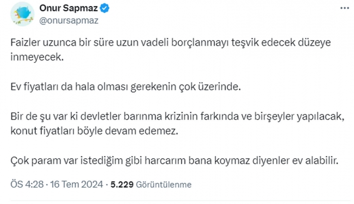 Küreselde faiz indirimi mesajları veriliyor! Yeni ev alacaklara uyarı: Eylül den önce... 
