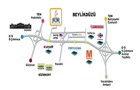 Arena Residence satılık!