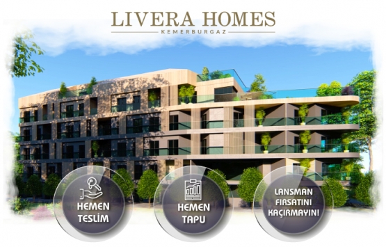 Livera Homes Kemerburgaz'da özel indirim fırsatı!