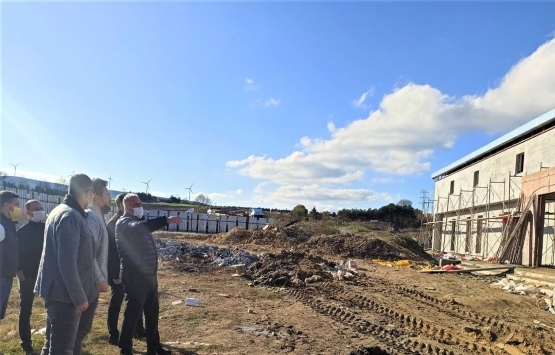 Çatalca'da spor adası için çalışmalar başladı! 