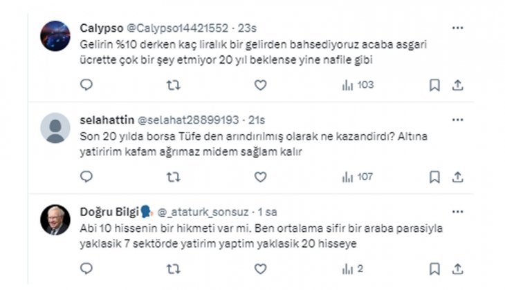 10 hisse belirle, gelirinin yüzde 10 uyla her ay düzenli alım yap!