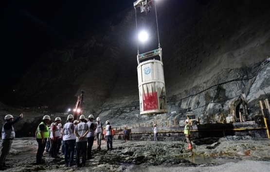 Yusufeli Barajı nda 112 metre yüksekliğe ulaşıldı!