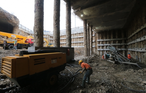 Mahmutbey-Mecidiyeköy Metrosu tam gaz devam ediyor!