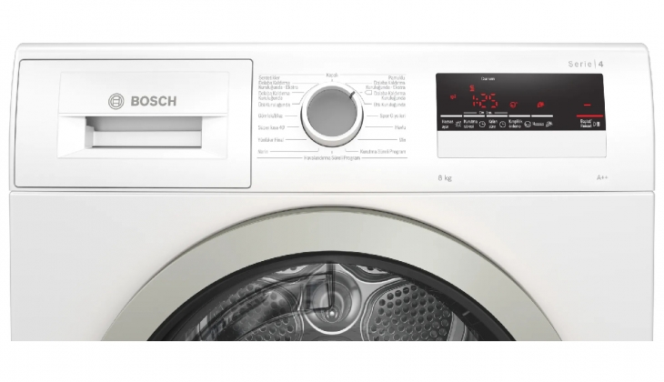 Bosch ayın fırsat ürünü Isı Pompalı Kurutma Makinesi 8 kg indirimde! İşte Bosch 12 Mart 2023 fiyat listesi