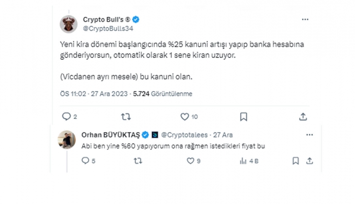 7 bin 500 TL olan ev kirası 25 bin TL ye çıkarılabilir mi? Ev sahibi mi haklı, kiracı mı?