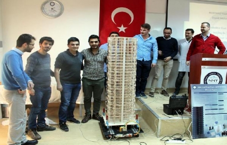 Depreme Dayanıklı Bina Modeli Maket Yarışması yapıldı!