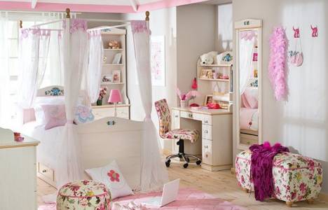 Çilek çocukların odalarında bayram havası estiriyor!