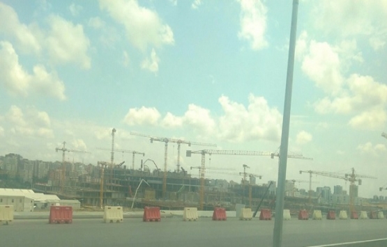 İkitelli Şehir Hastanesi nin inşaatı yükseliyor! İşte son kareler!