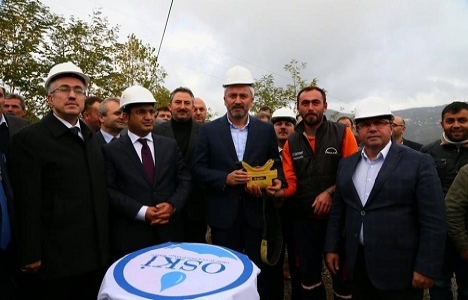 Ordu Gölköy'de içme suyu isale hattında ilk kazma vuruldu!