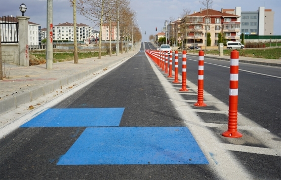 Lüleburgaz modern bisiklet yollarına kavuşuyor!