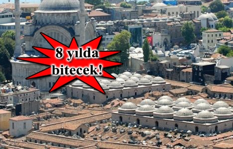 Kapalıçarşı'nın restoresi 400 milyon TL'yi bulacak!