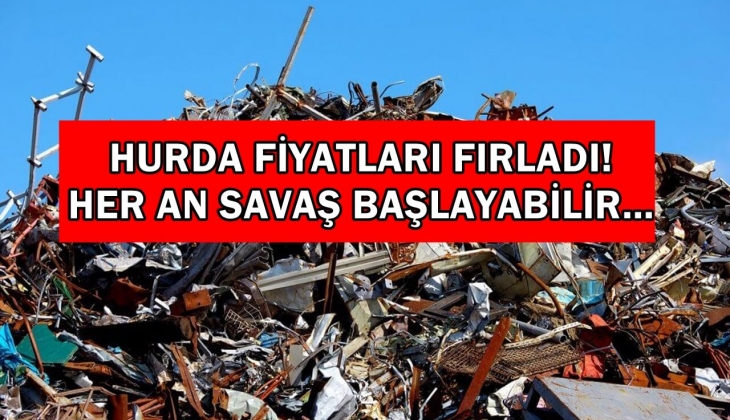 Hurda fiyatları resmen fırladı! Her an hurda savaşları başlayabilir! 27 Ekim 2022 hurda fiyat listesi