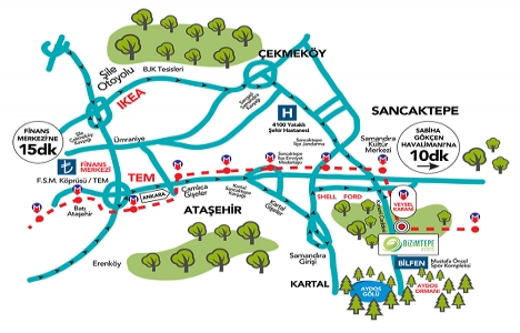 Aydos Bizimtepe Evleri fiyatları!