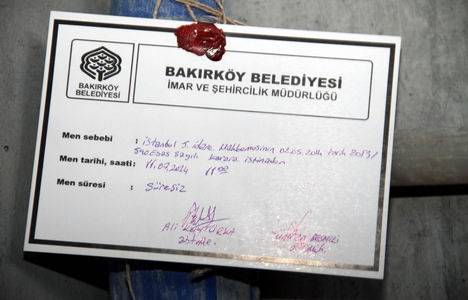 Bakırköy Ataköy sahilinde mühürlenen proje hangisi?