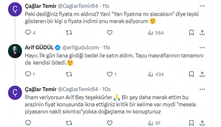 Uzmanından tavsiye: Gayrimenkul fiyatlarını bir indirip bir çıkararak avını bekleyenlere en acımasız teklifinizi yapın!