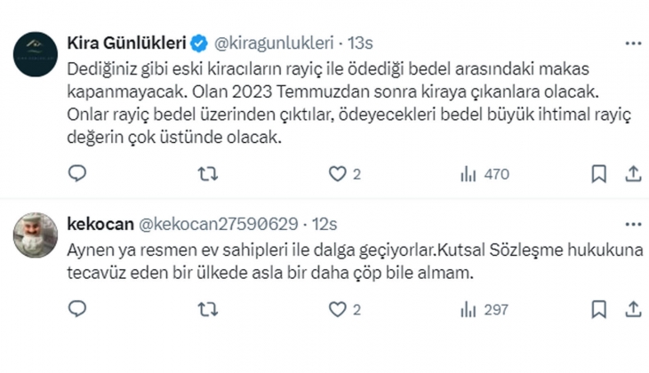 1 Temmuz dan sonra 6 bin 500 TL kira veren, 10.563 TL ödeyecek! Kiralar rayiç bedelleri yakalayacak mı?