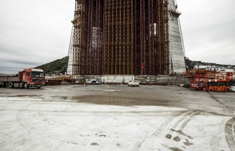 3. köprü inşaatından son durum fotoğrafları!
