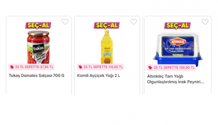 Migros ta et, peynir ve yağlarda dev indirim! 2 litre ayçiçek yağı 119, dana hamburger köfte 149 TL! 