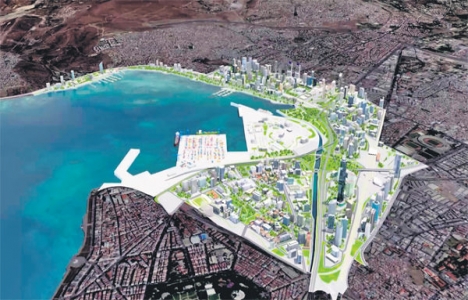 İzmir Yeni Kent Merkezi'nin inşaat kapasitesi 20 milyon metrekare!