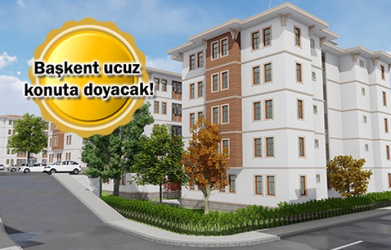 TOKİ'den Ankara'ya 548 yeni konut!