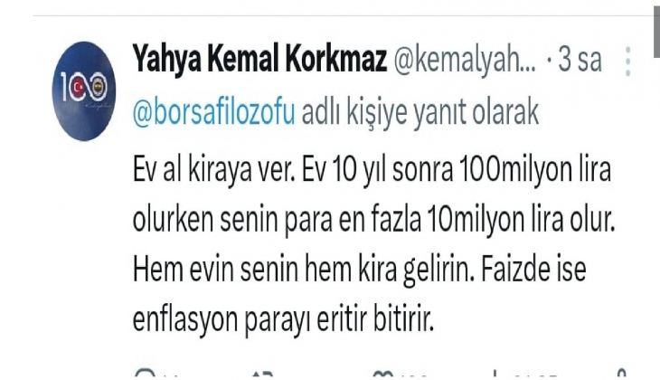 Ev alıp kiraya vermek mi? Yoksa paranızı faize yatırıp yüksek aylık getirisi sağlamak mı?